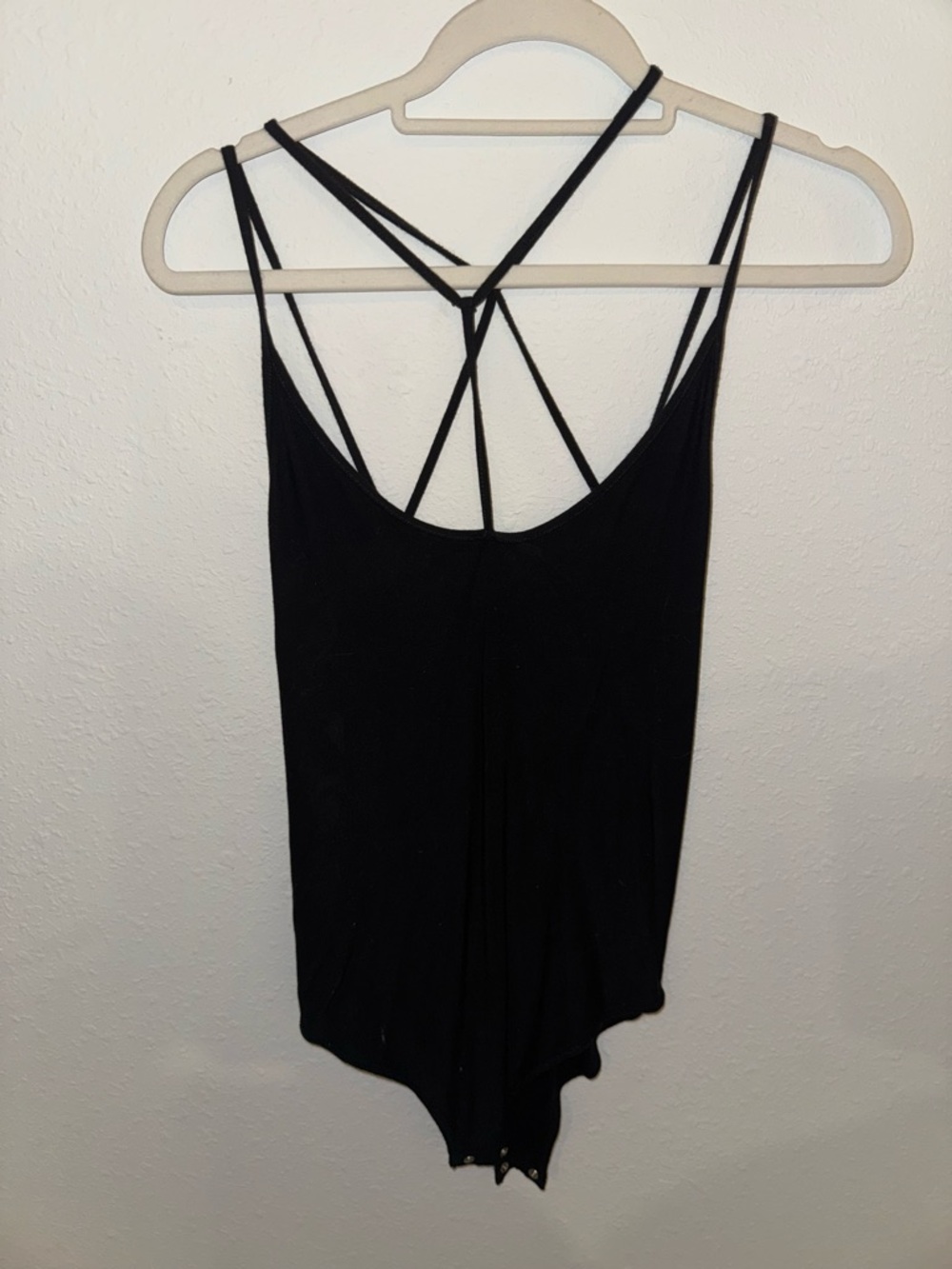Abercrombie Women’s Black Strappy Bodysuit - Classic Tank Style